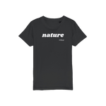 T-shirt bio enfant "NATURE" pop blanc