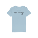 T-shirt bio enfant "JE SUIS LA MONTAGNE"