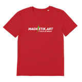 T-shirt bio unisex "MAGNETIK.ART" éclair vert