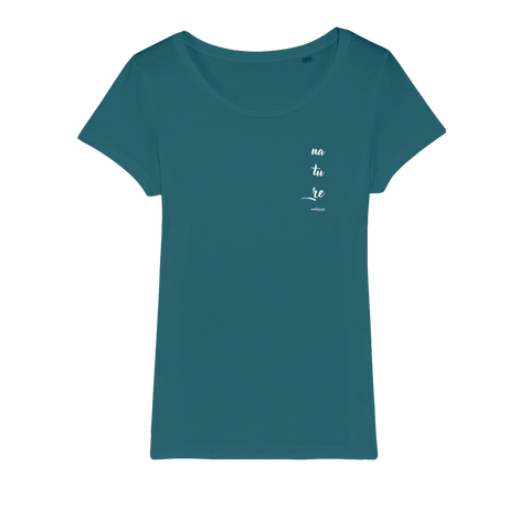 T-shirt bio femme "NATURE" vertical petit