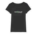 T-shirt bio femme "MAGNETIK.ART" éclair vert