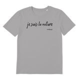 T-shirt bio unisex "JE SUIS LA NATURE"