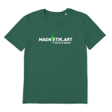 T-shirt bio unisex "MAGNETIK.ART" éclair vert