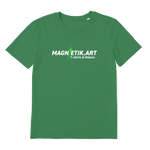 T-shirt bio unisex "MAGNETIK.ART" éclair vert