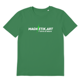 T-shirt bio unisex "MAGNETIK.ART" éclair vert