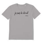 T-shirt bio unisex "JE SUIS LE CLIMAT"