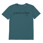 T-shirt bio unisex "JE SUIS LA MONTAGNE"