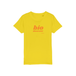 T-shirt bio enfant "BIO DIVERSITE" orange