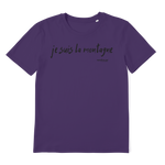 T-shirt bio unisex "JE SUIS LA MONTAGNE"