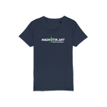 T-shirt bio enfant "MAGNETIK.ART" éclair vert