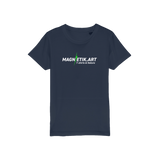 T-shirt bio enfant "MAGNETIK.ART" éclair vert