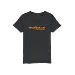 T-shirt bio enfant "MAGNETIK.ART" orange