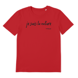 T-shirt bio unisex "JE SUIS LA NATURE"