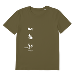 T-shirt bio unisex "NATURE" vertical grand