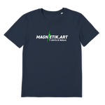 T-shirt bio unisex "MAGNETIK.ART" éclair vert