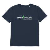 T-shirt bio unisex "MAGNETIK.ART" éclair vert