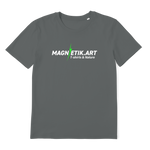 T-shirt bio unisex "MAGNETIK.ART" éclair vert