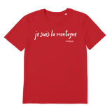 T-shirt bio unisex "JE SUIS LA MONTAGNE"