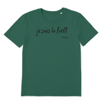 T-shirt bio unisex "JE SUIS LA FORÊT"