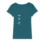 T-shirt bio femme "NATURE" vertical grand