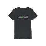 T-shirt bio enfant "MAGNETIK.ART" éclair vert