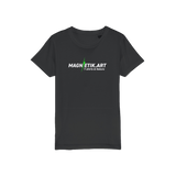 T-shirt bio enfant "MAGNETIK.ART" éclair vert