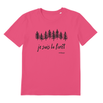 T-shirt bio unisex "JE SUIS LA FORET" sapin