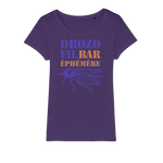 T-shirt bio féminin "DROZOFIL BAR EPHEMERE"