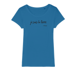 T-shirt bio femme "JE SUIS LA TERRE"