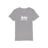 T-shirt bio enfant "BIO DIVERSITE" blanc