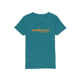 T-shirt bio enfant "MAGNETIK.ART" orange