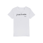 T-shirt bio enfant "JE SUIS LA RIVIERE"