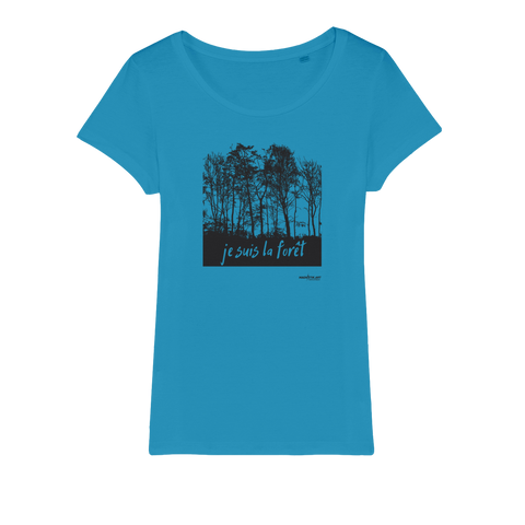 T-shirt bio femme "JE SUIS LA FORET"