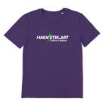 T-shirt bio unisex "MAGNETIK.ART" éclair vert