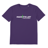 T-shirt bio unisex "MAGNETIK.ART" éclair vert