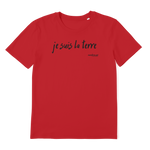 T-shirt bio unisex "JE SUIS LA TERRE"