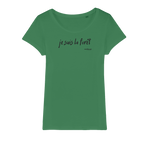 T-shirt bio femme "JE SUIS LA FORÊT"