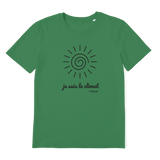 T-shirt bio unisex "JE SUIS LE CLIMAT" soleil