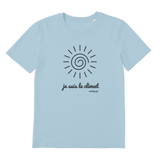 T-shirt bio unisex "JE SUIS LE CLIMAT" soleil