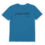 T-shirt bio unisex "JE SUIS LA NATURE"