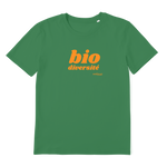 T-shirt bio unisex "BIO DIVERSITE" orange