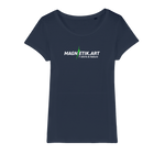 T-shirt bio femme "MAGNETIK.ART" éclair vert