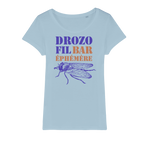 T-shirt bio féminin "DROZOFIL BAR EPHEMERE"