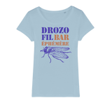 T-shirt bio féminin "DROZOFIL BAR EPHEMERE"