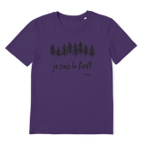 T-shirt bio unisex "JE SUIS LA FORET" sapin