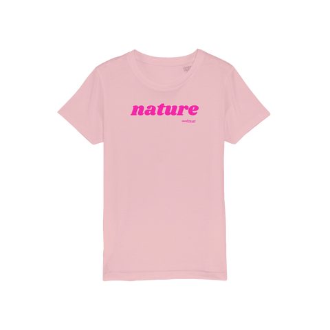 T-shirt bio enfant "NATURE" pop