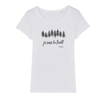 T-shirt bio femme "JE SUIS LA FORET" sapin