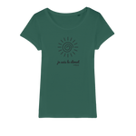 T-shirt bio femme "JE SUIS LE CLIMAT" soleil