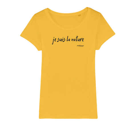 T-shirt bio femme "JE SUIS LA NATURE"