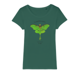 T-shirt bio femme "CE PAPILLON EXISTE"